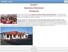 Tablet Screenshot of elrestauranteazteca.com